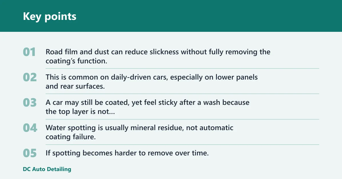 Key points: Why coating performance can look worse than it is